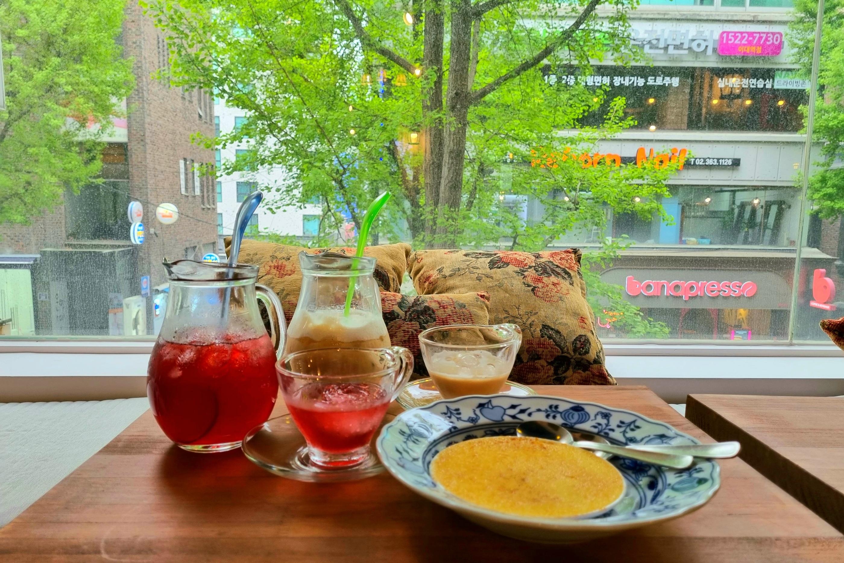 韓国カフェ、ソウルカフェ、梨大、イデ、梨大カフェ、イデカフェ、紅茶カフェ、紅茶、韓国紅茶、ティアンパン、アフタヌーンティー、アフタヌーンティーカフェ、韓国アフタヌーンティーカフェ