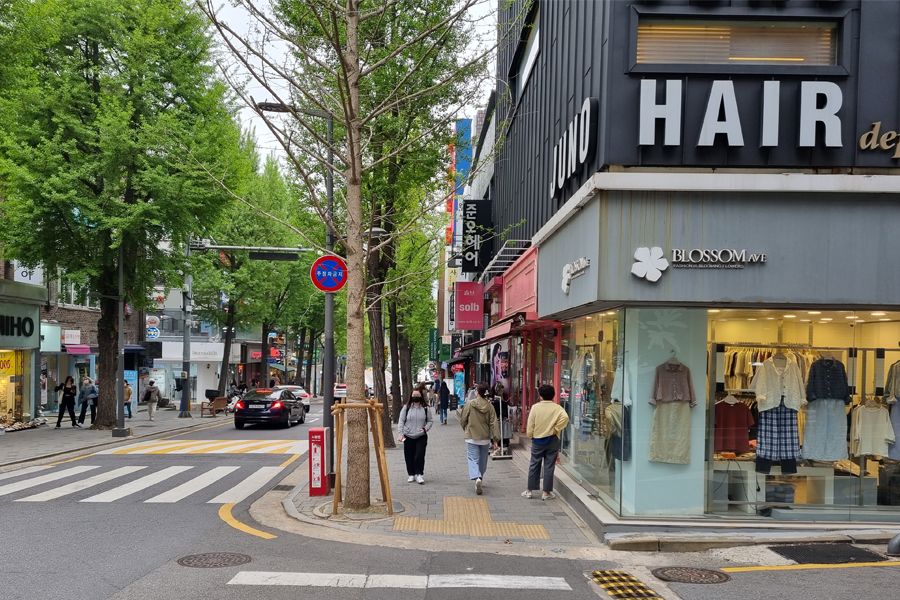 梨大咖啡廳「Tianhua午後的紅茶」前往方法