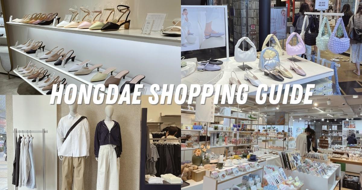 Hongdae Shopping Guide