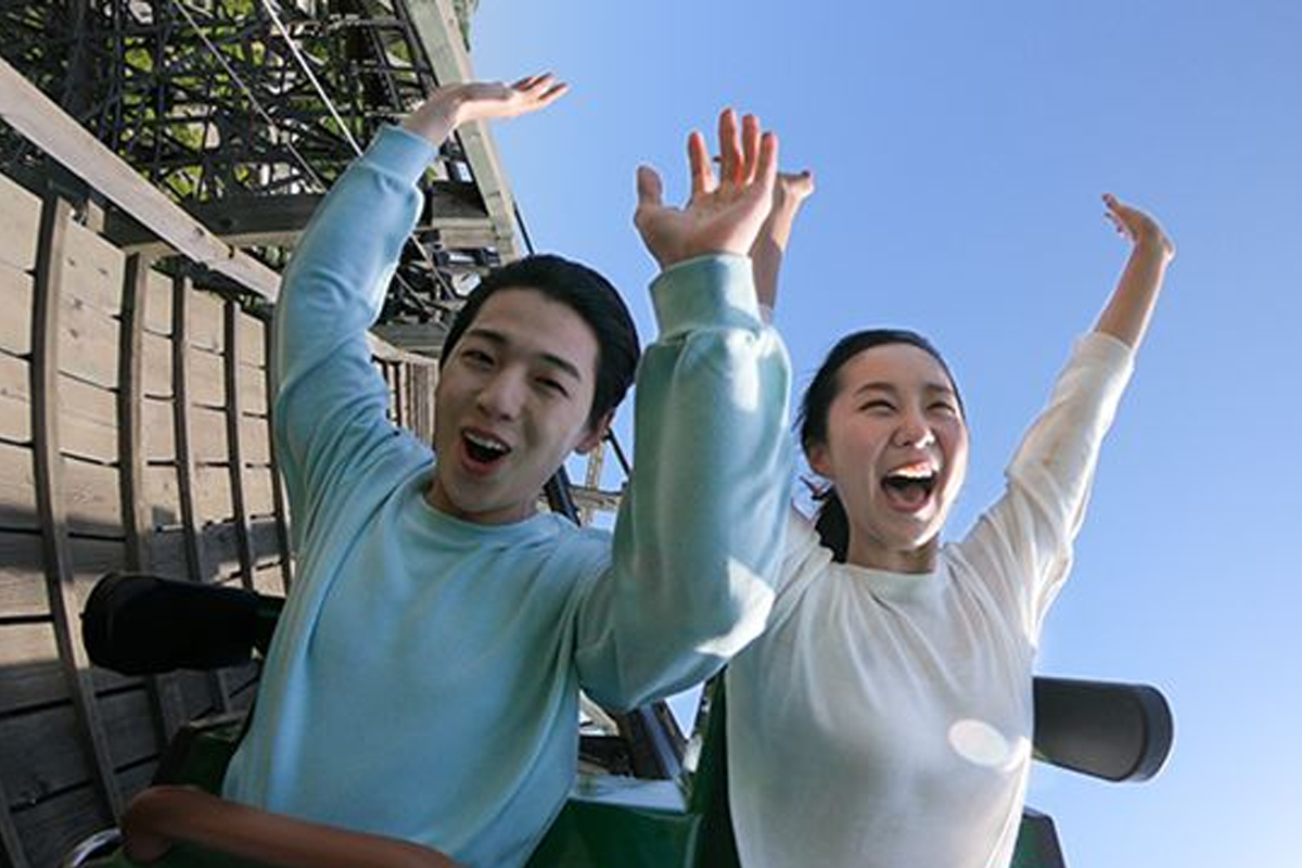 愛寶樂園一日遊 木質過山車