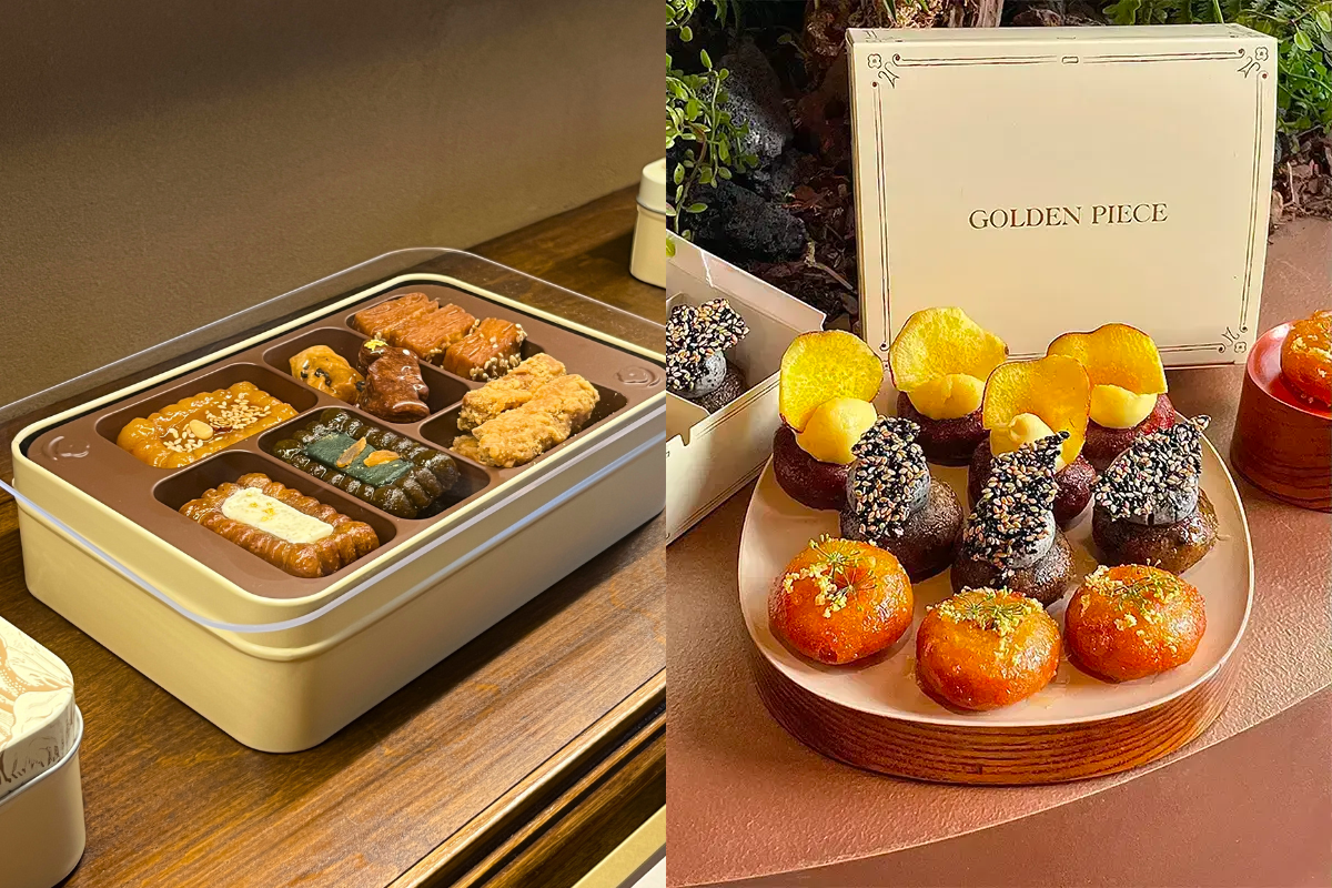 Golden Piece - sự kết hợp tinh tế giữa Yakgwa mềm mại và mùi vị của những món nướng tuyệt hảo, món quà lý tưởng từ Hàn Quốc.