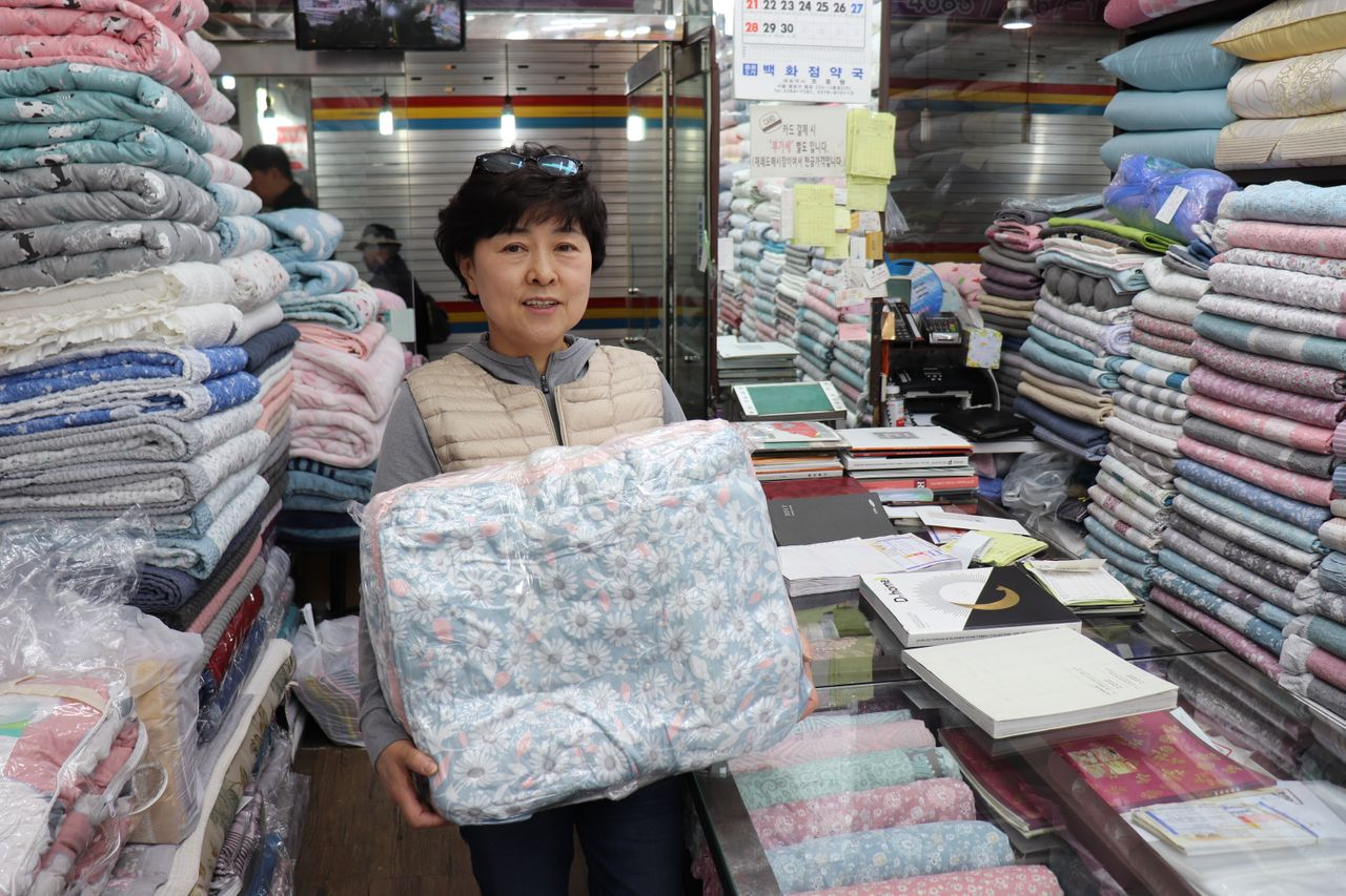 韓国旅行、ソウル旅行、韓国イブル、韓国ふとん、広蔵市場、アッシバン