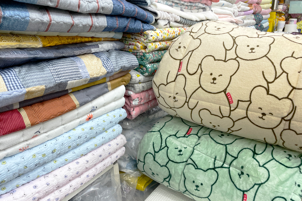 韓国旅行、ソウル旅行、韓国イブル、韓国ふとん、広蔵市場、アッシバン