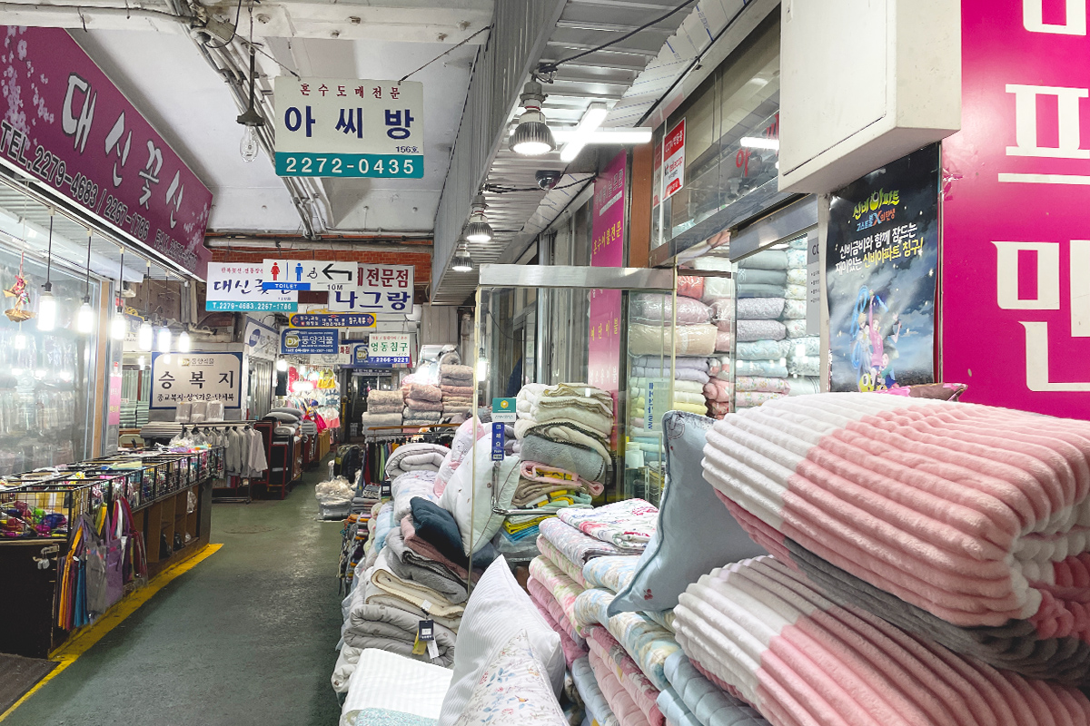 韓国旅行、ソウル旅行、韓国イブル、韓国ふとん、広蔵市場、アッシバン