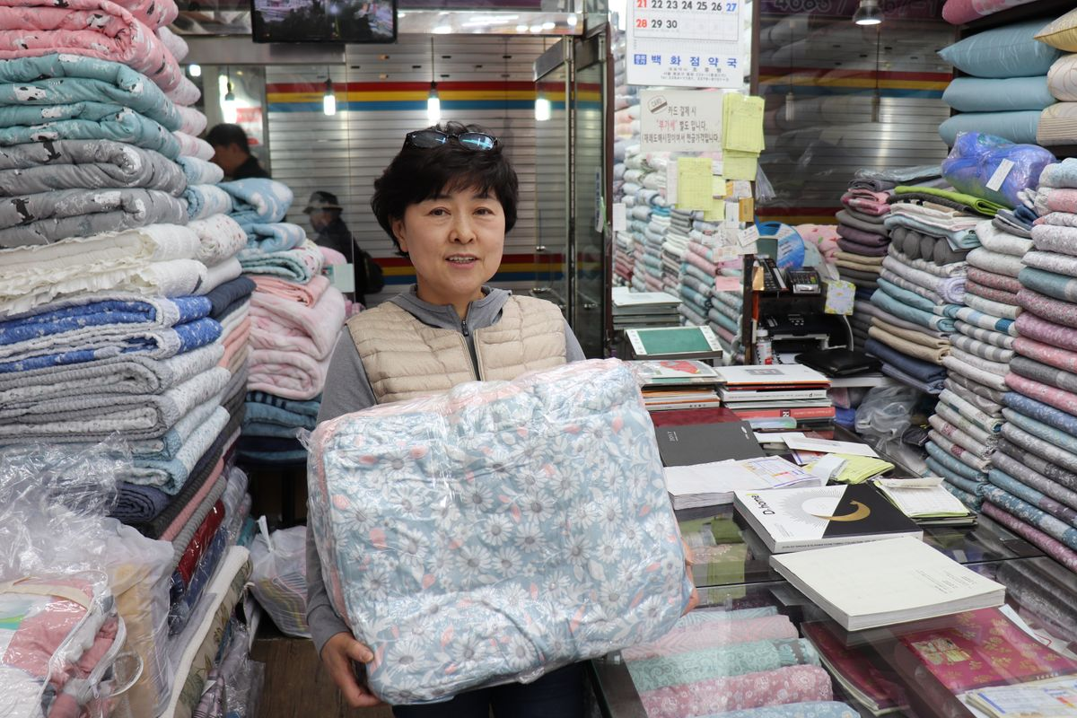 廣藏市場 冬天棉被