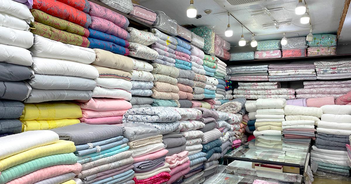 Affordable, High-quality Bedding at Assibang, Gwangjang Market