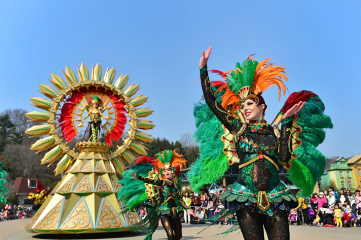 龍仁、韓国、エバーランド、韓国遊園地