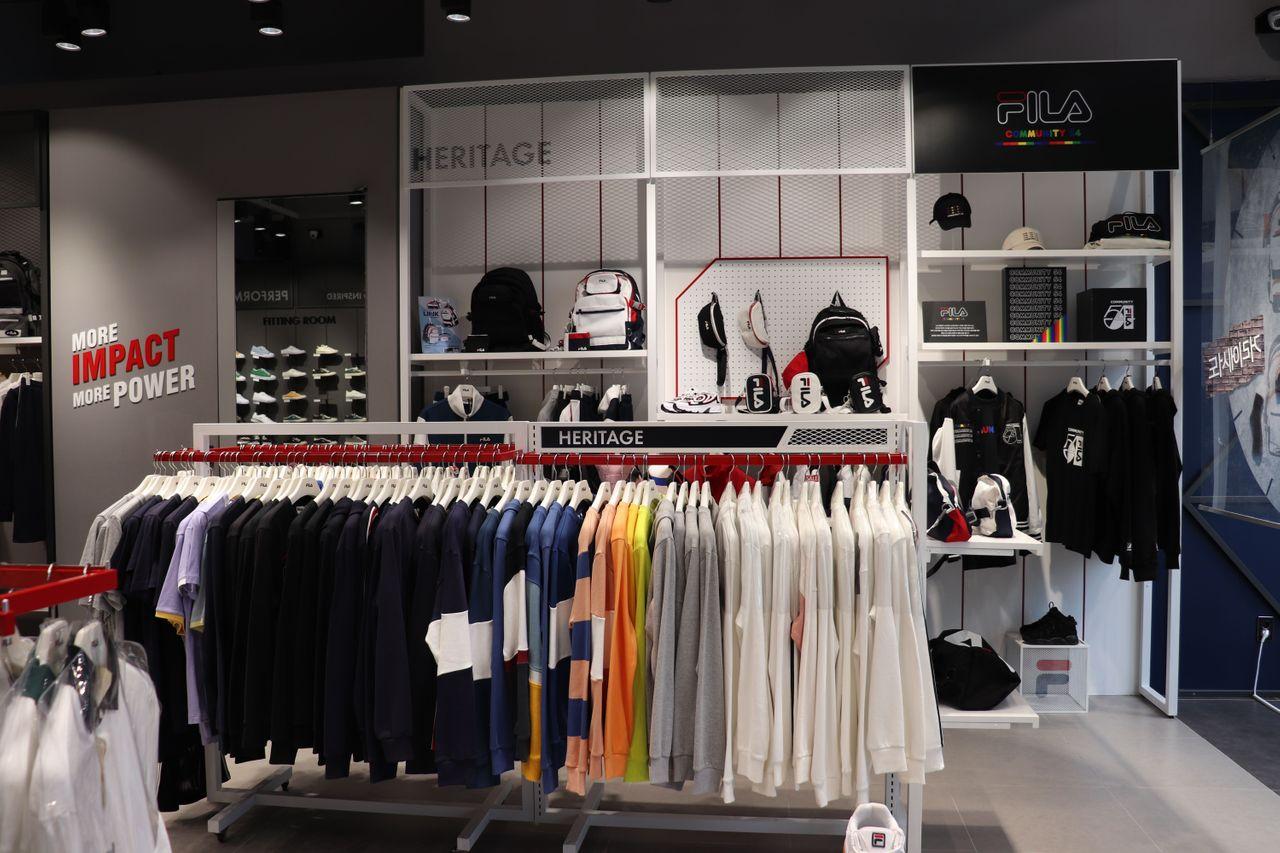 myeongdong fila store