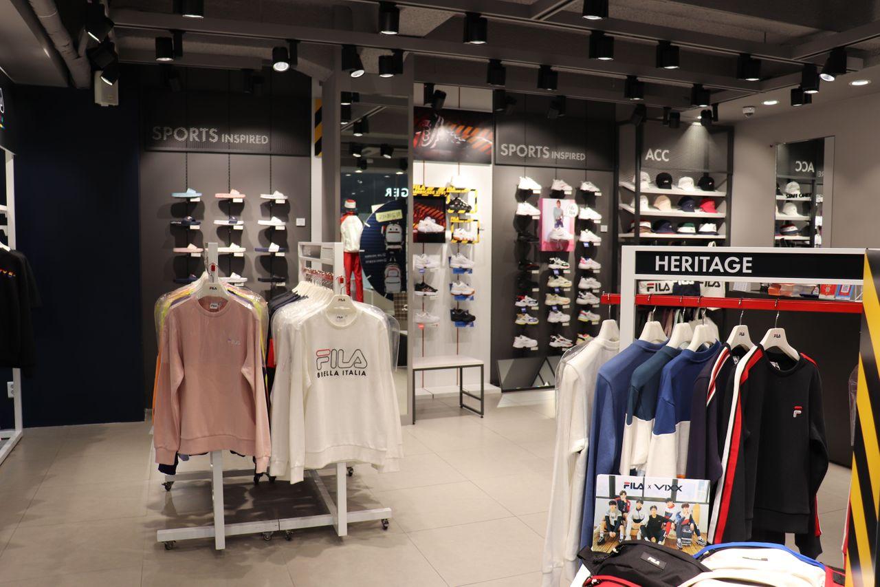 fila store myeongdong