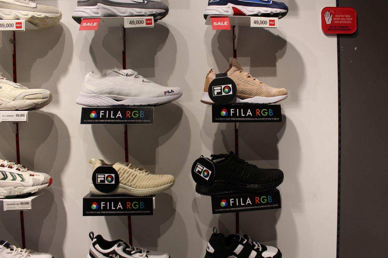 shop fila sneakers