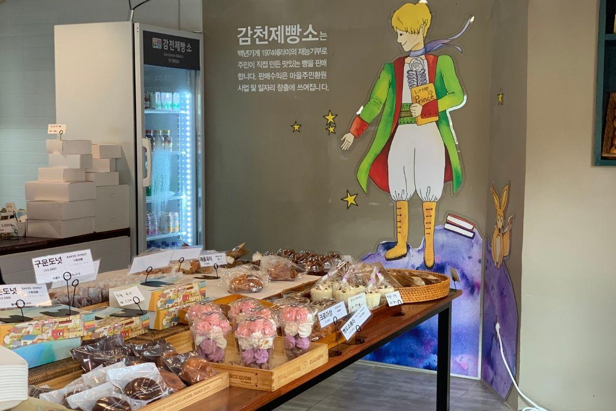 bánh ở gamcheon bakery