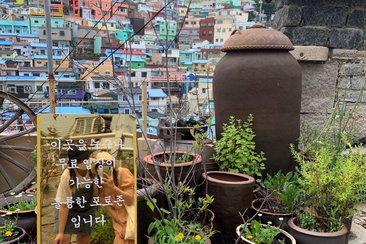 check in ở Làng văn hoá Gamcheon Busan