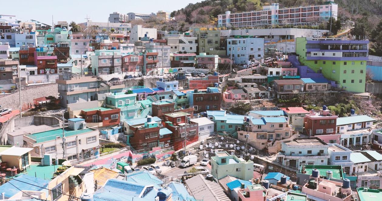 Review làng văn hoá Gamcheon ở Busan 
