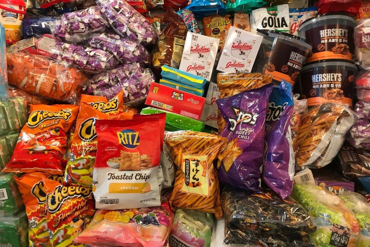 南大門市場零食