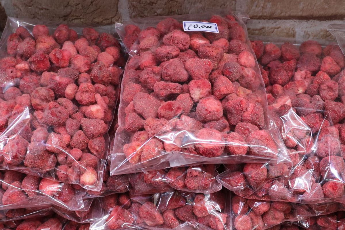 南大門市場 士多啤梨乾