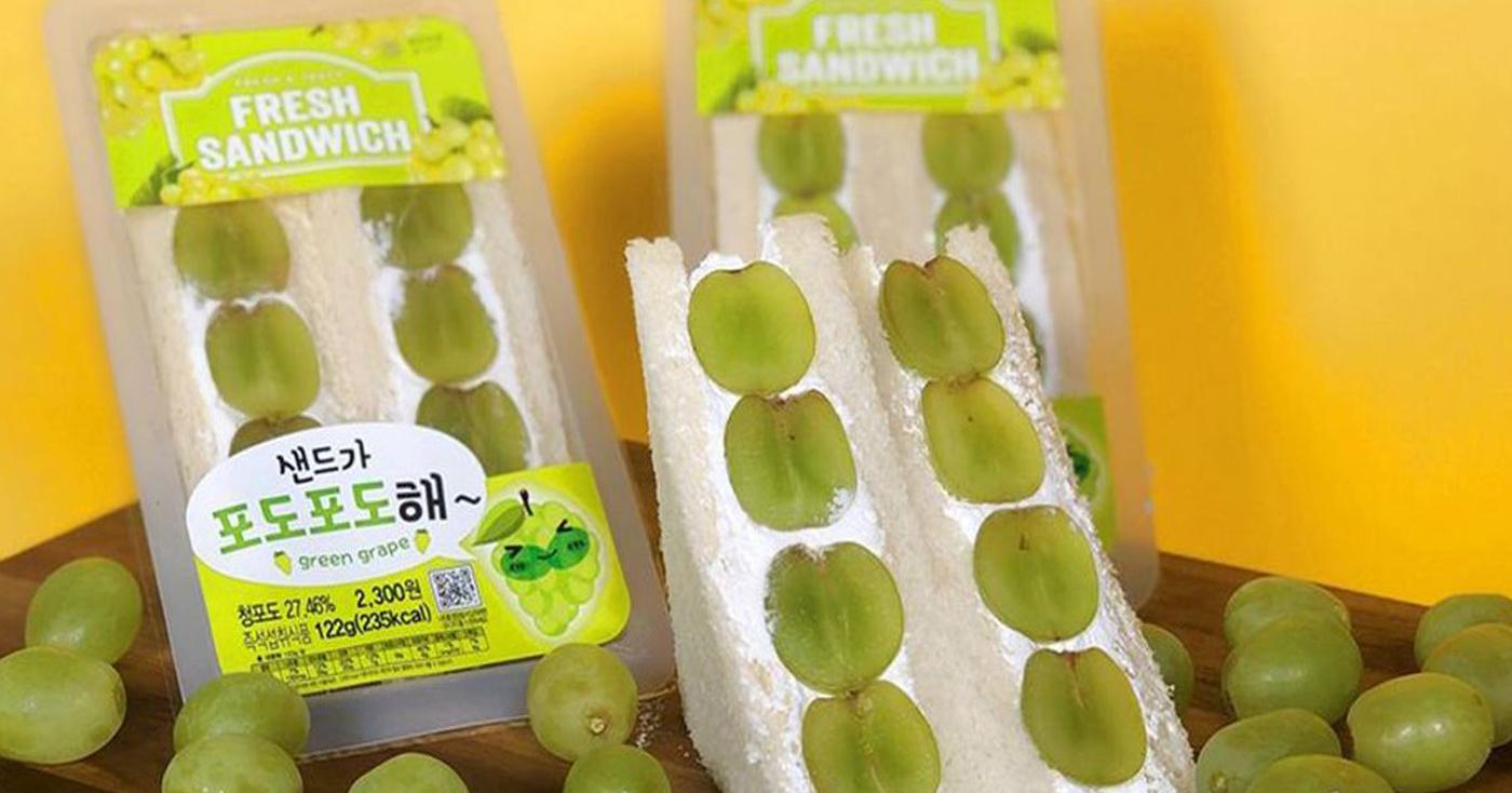 青葡萄三明治上市
