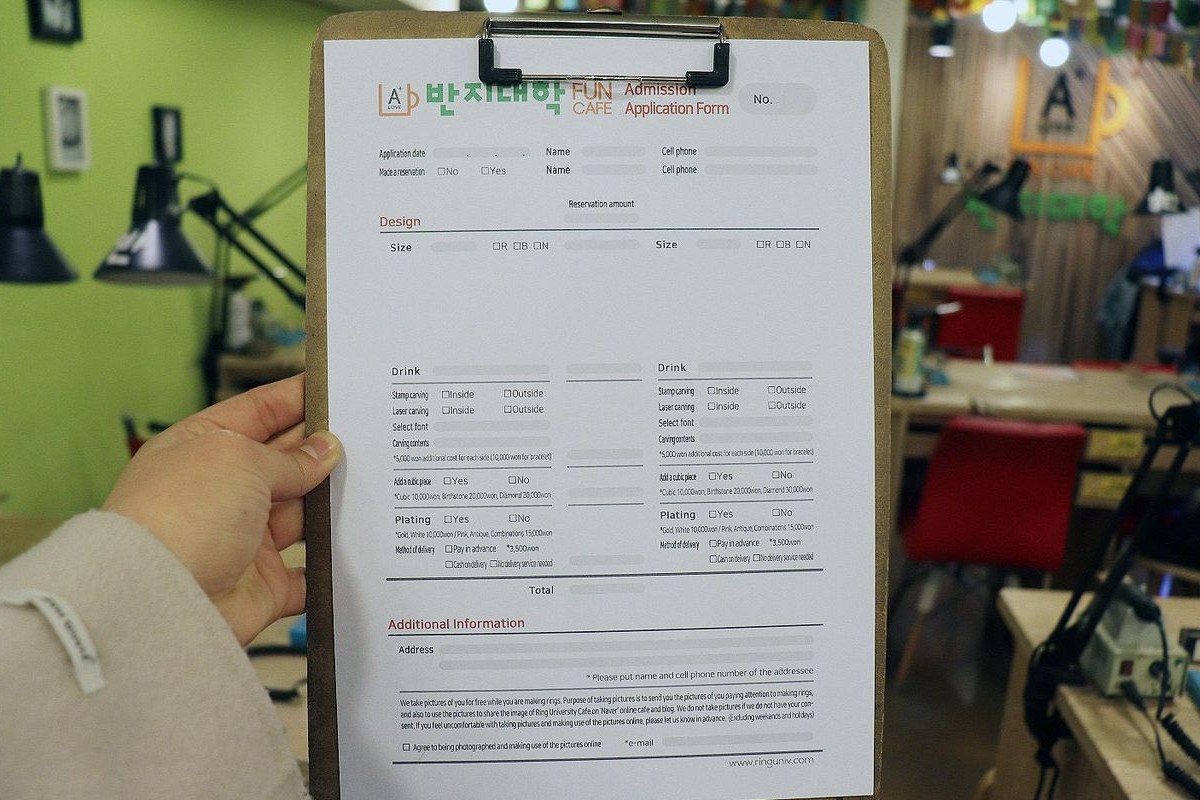 韓國DIY 戒指大學