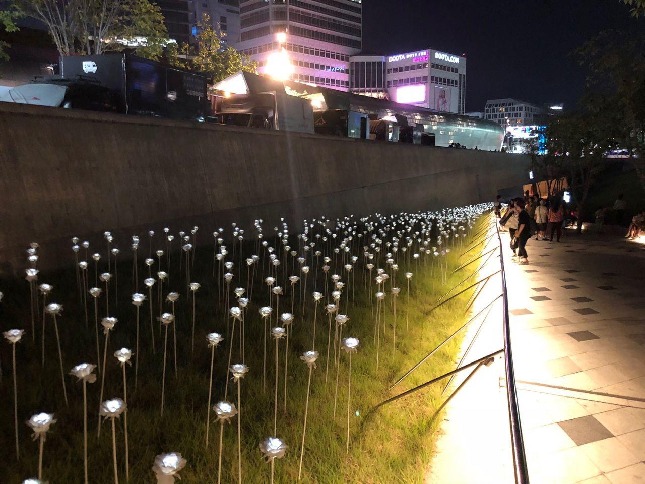 ตลาดนัดกลางคืนที่มีเอกลักษณ์ในโซลนี้ต้องเลื่อนจัดไป เนื่องจากสถานการณ์การระบาดของไวรัสในปีนี้