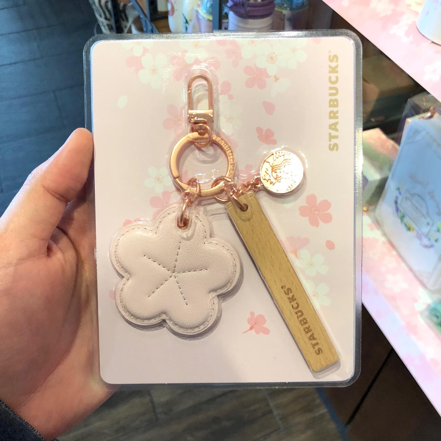 櫻花設計的星巴克系列杯具，2020韓國櫻花季