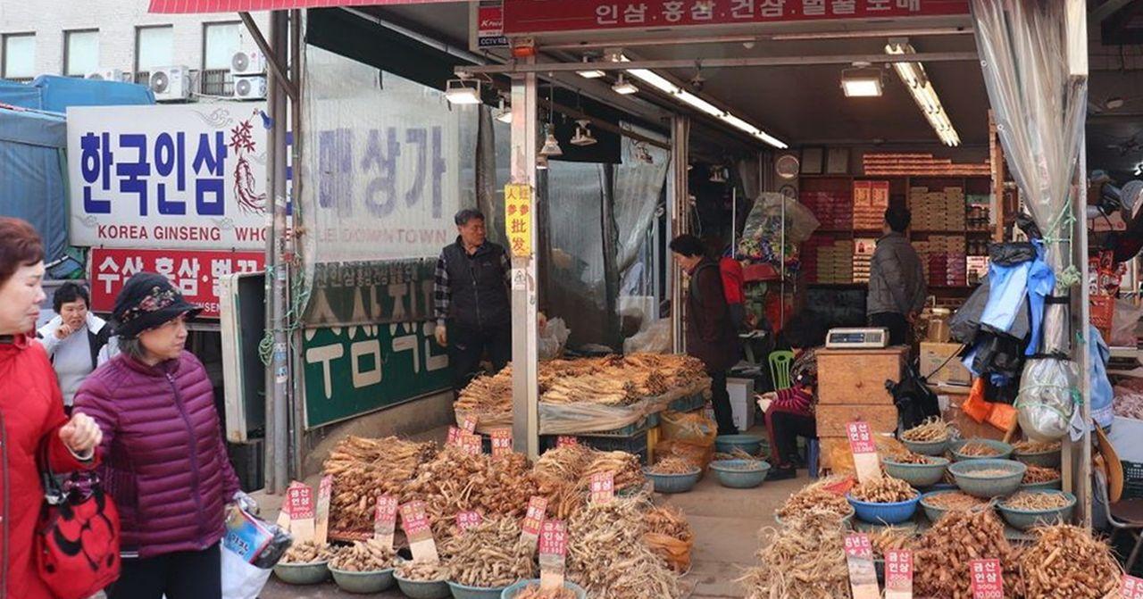 Korean Ginseng Purchase | Jegidong Station Ginseng Market : Heungwon Ginseng