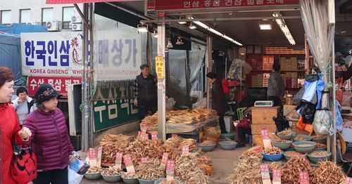 โสมเกาหลี ตลาดโสมสถานีเจกีดง : ร้านโสมฮึงวอน