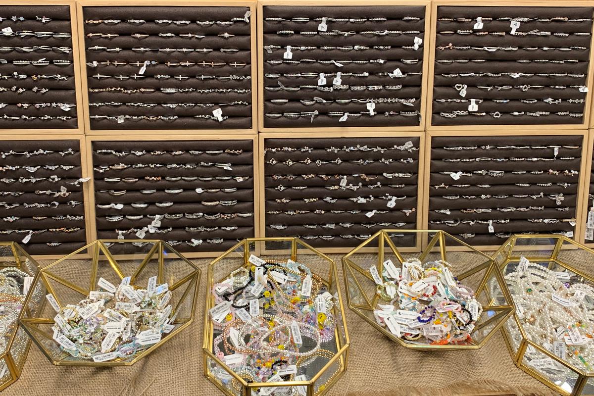 accessories store at Seomyeon underground shopping center.