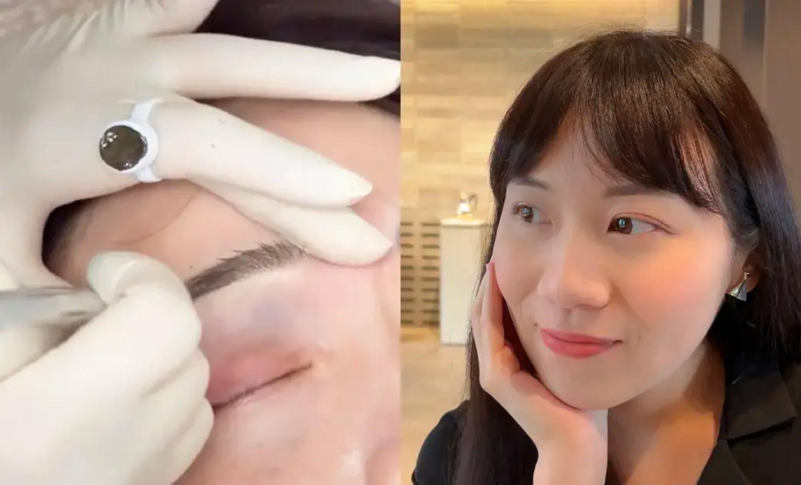 Thẩm mỹ viện Lienjang: Xăm lông mày tự nhiên chuẩn Hàn Quốc ở Gangnam