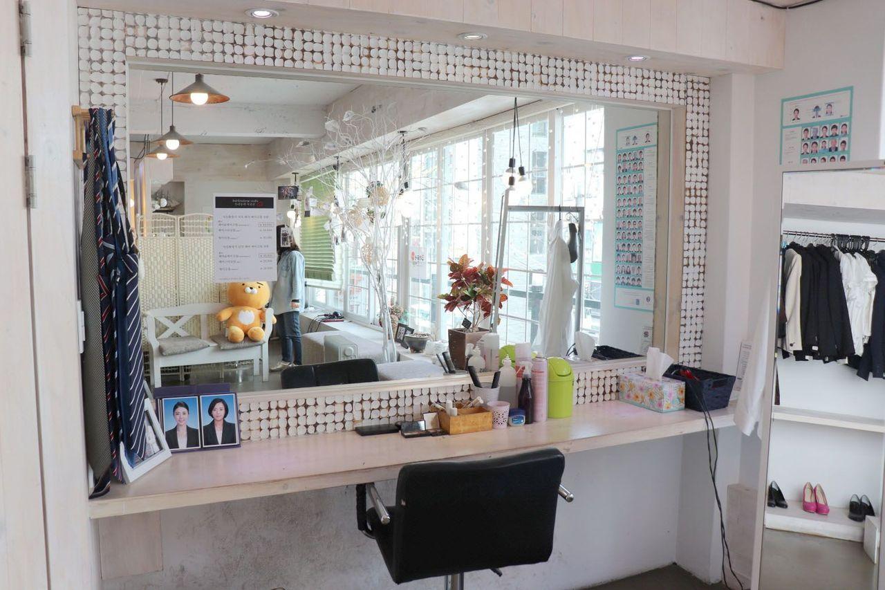 弘大證件照_我們洞內照相館