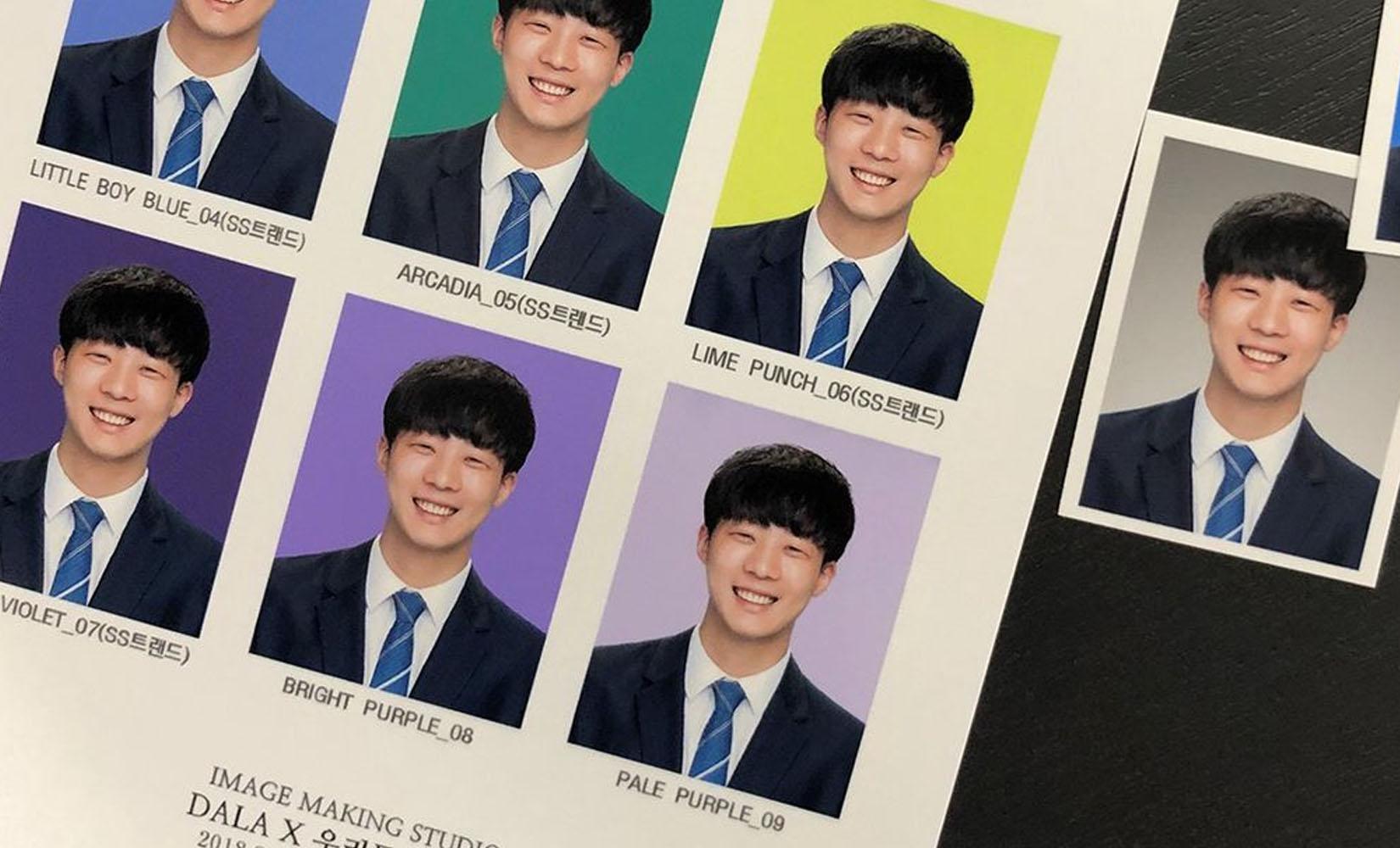 弘大證件相｜我們洞內照相館