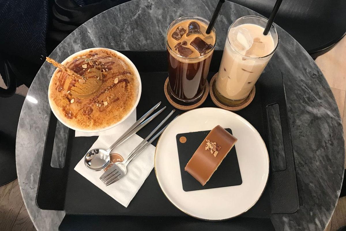 Sinsa & Apgujeong Cafe Guide: Maman Gateau drinks and desserts