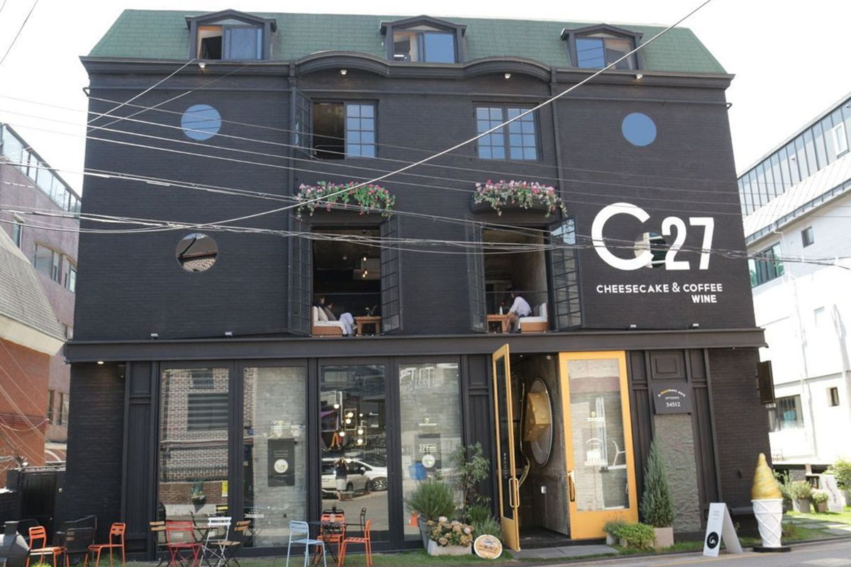 韓国、韓国カフェ、ソウル、ソウルカフェ、ソウル旅行、韓国旅行、BTS、写真スポット、ルーフトップ、新沙、シンサ、カロスキル、狎鴎亭、アックジョン