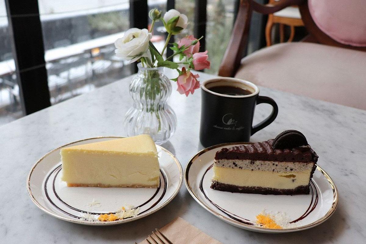 Sinsa & Apgujeong Cafe Guide: C27 cheese cake