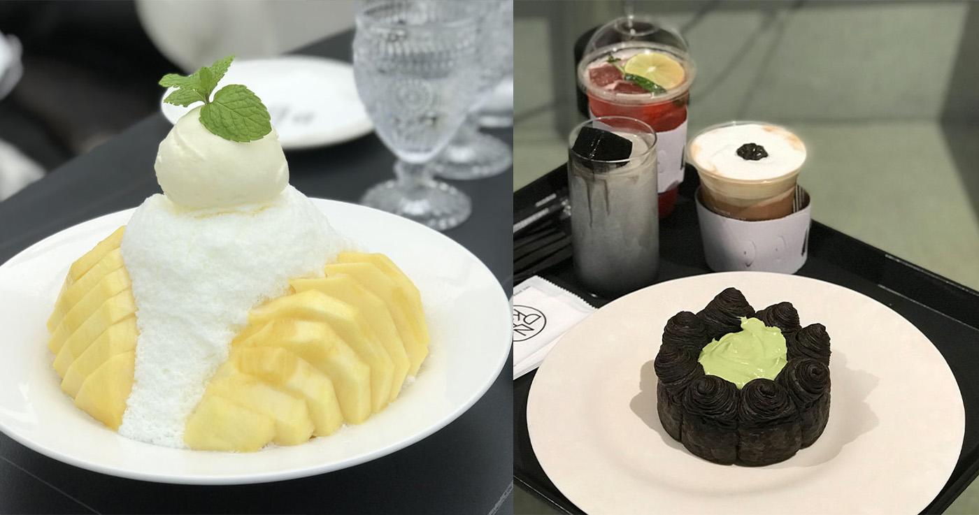 ร้านคาเฟ่ดังย่านอัพกูจองและชินซา