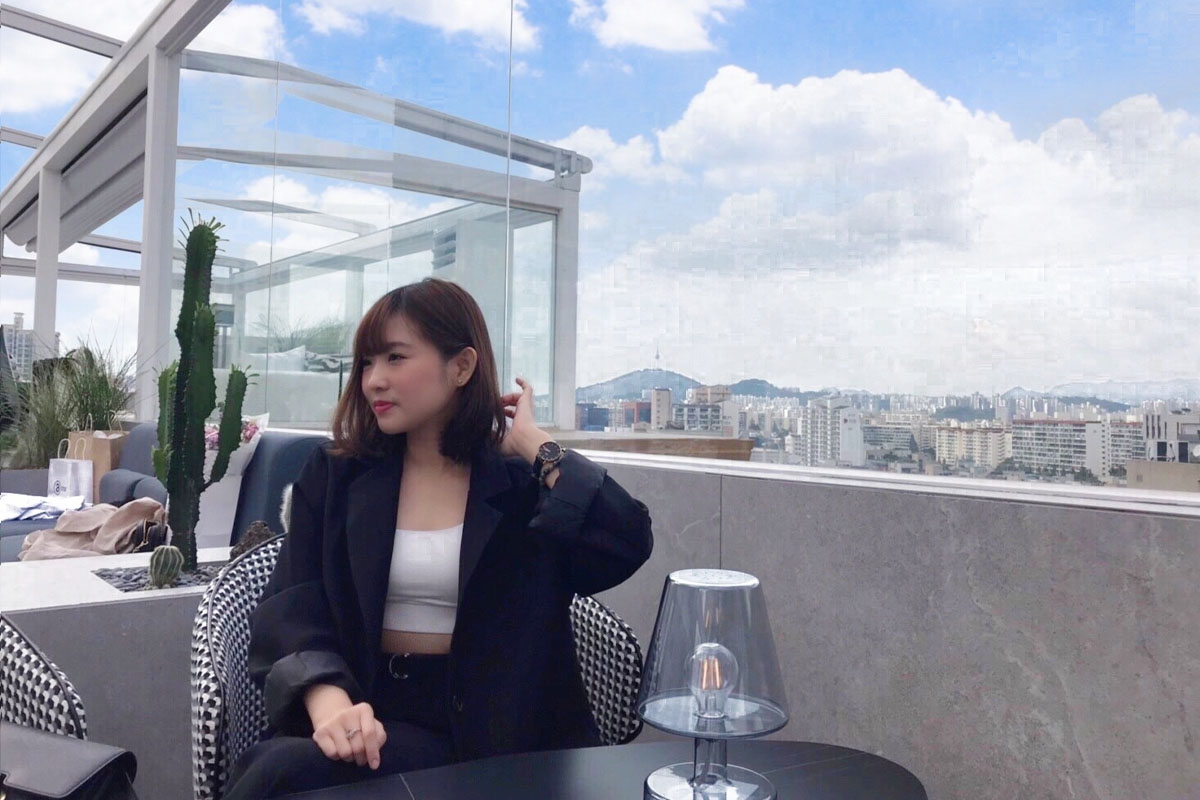 韓国、韓国カフェ、ソウル、ソウルカフェ、ソウル旅行、韓国旅行、BTS、写真スポット、ルーフトップ、新沙、シンサ、カロスキル、狎鴎亭、アックジョン