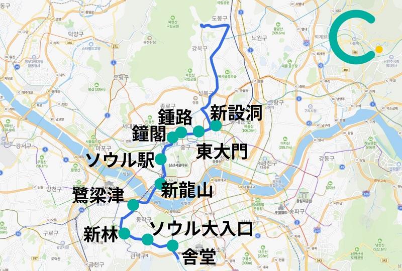 韓国、韓国旅行、韓国観光、ソウル、ソウル旅行、東大門、トンデムン、DDP、韓国交通情報、韓国地下鉄、空港鉄道、空港バス、深夜バス、夜行バス