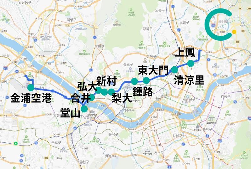 韓国、韓国旅行、韓国観光、ソウル、ソウル旅行、東大門、トンデムン、DDP、韓国交通情報、韓国地下鉄、空港鉄道、空港バス、深夜バス、夜行バス