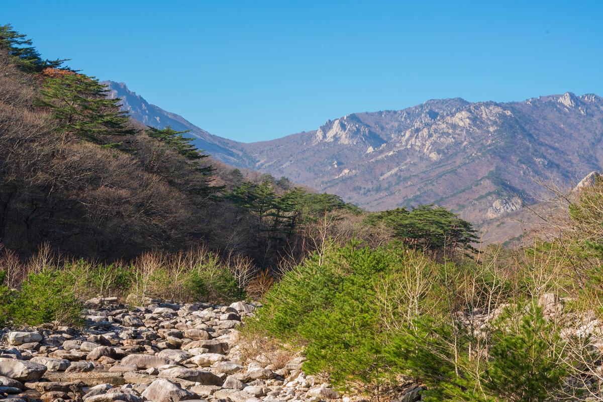 phong cảnh núi Seorak, Hàn Quốc