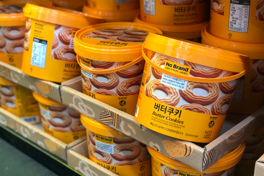 No Brand 大罐柚子茶,位於韓國 No Brand 商店,提供消費者高性價比的網紅飲品選擇。