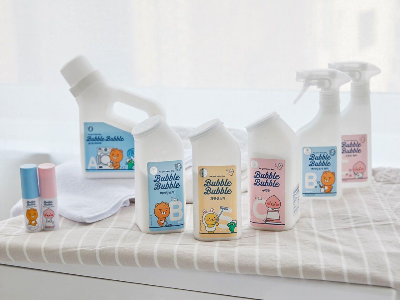 KakaoFriends | Ryan helps you with hygiene! Kakao launches laundry & hygiene products