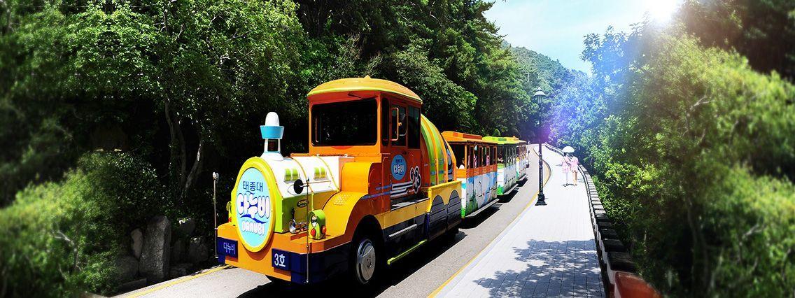 รถไฟสายทาเอจองแด ดานบี ให้บริการในอุทยานทาเอจองแดในปูซาน เดินทางสะดวกด้วยรถไฟนี้
