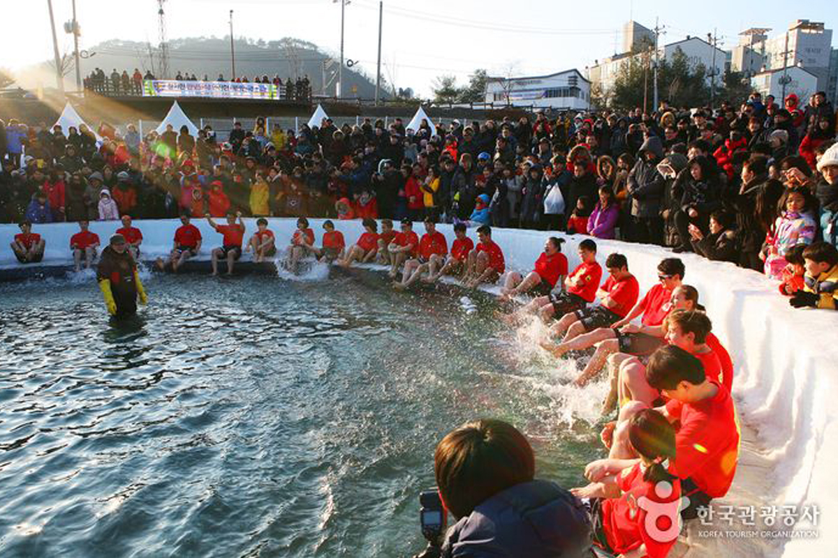 韓国、韓国旅行、韓国観光、韓国地方、韓国冬、フェスティバル、雪、まつり、ツリー、クリスマス
