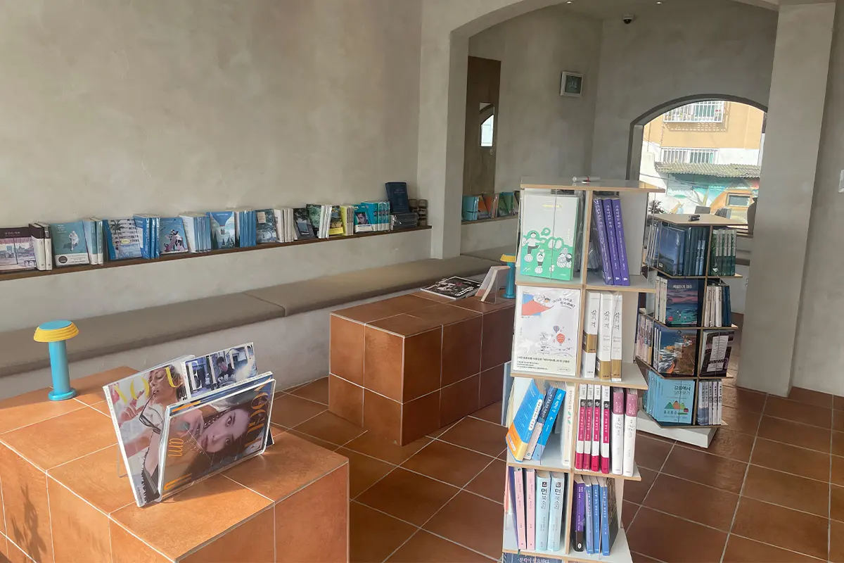 釜山旅行 釜山景點 白淺灘文化村 白淺灘文化村書店 白淺灘文化村Cafe See Sea with BOOK