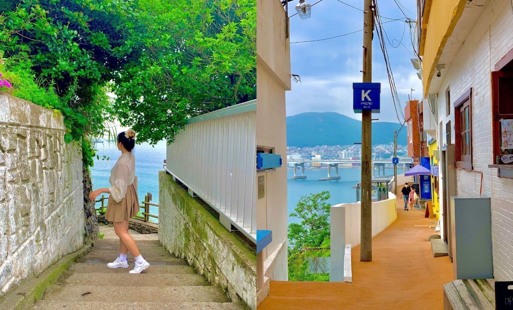 Làng văn hóa Huinnyeoul Busan: ngôi làng ven biển xinh đẹp như một bức tranh cổ tích