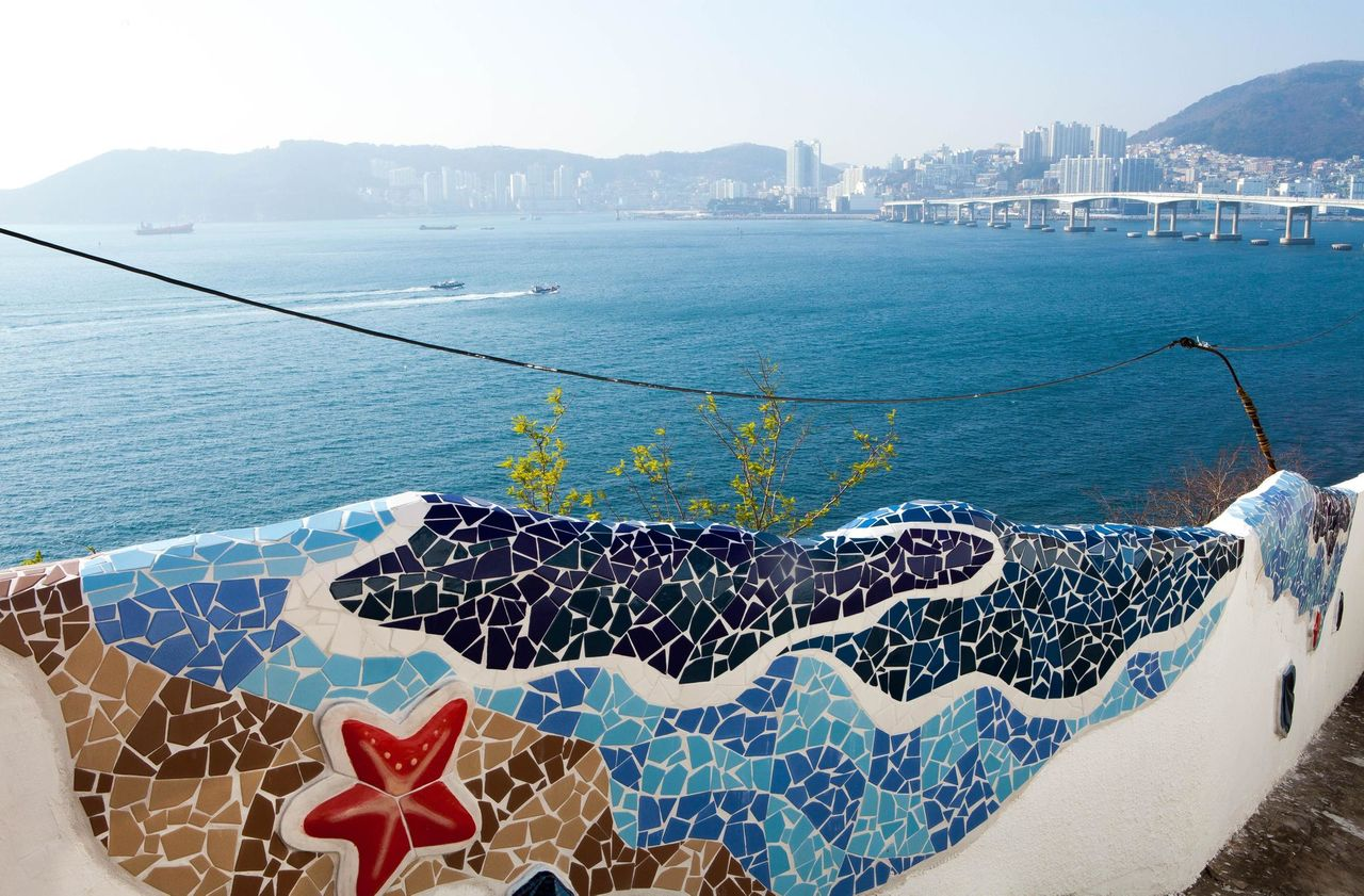 Ocean view from Huinnyeoul Culture Village