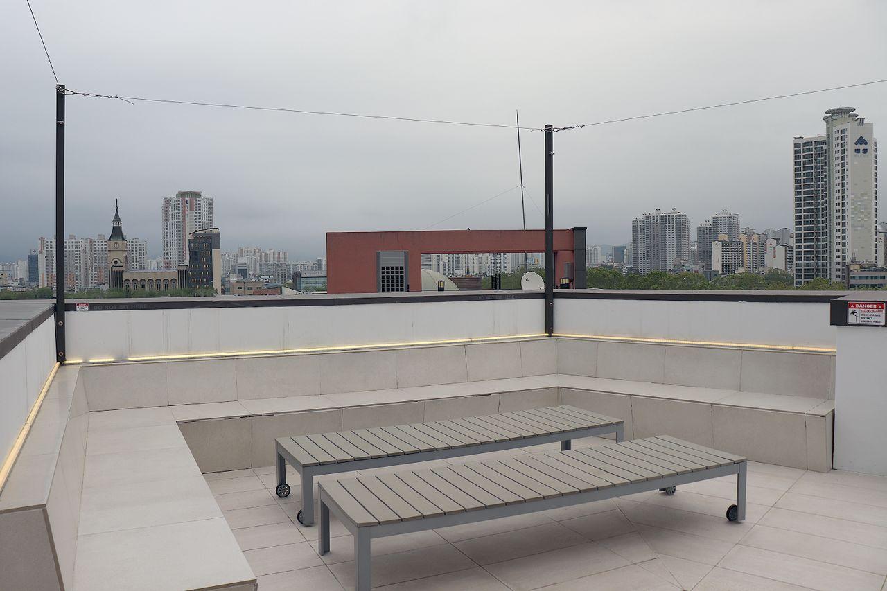 大邱金光石街露天咖啡廳「A-PLANE」，望住大邱景色好治療！