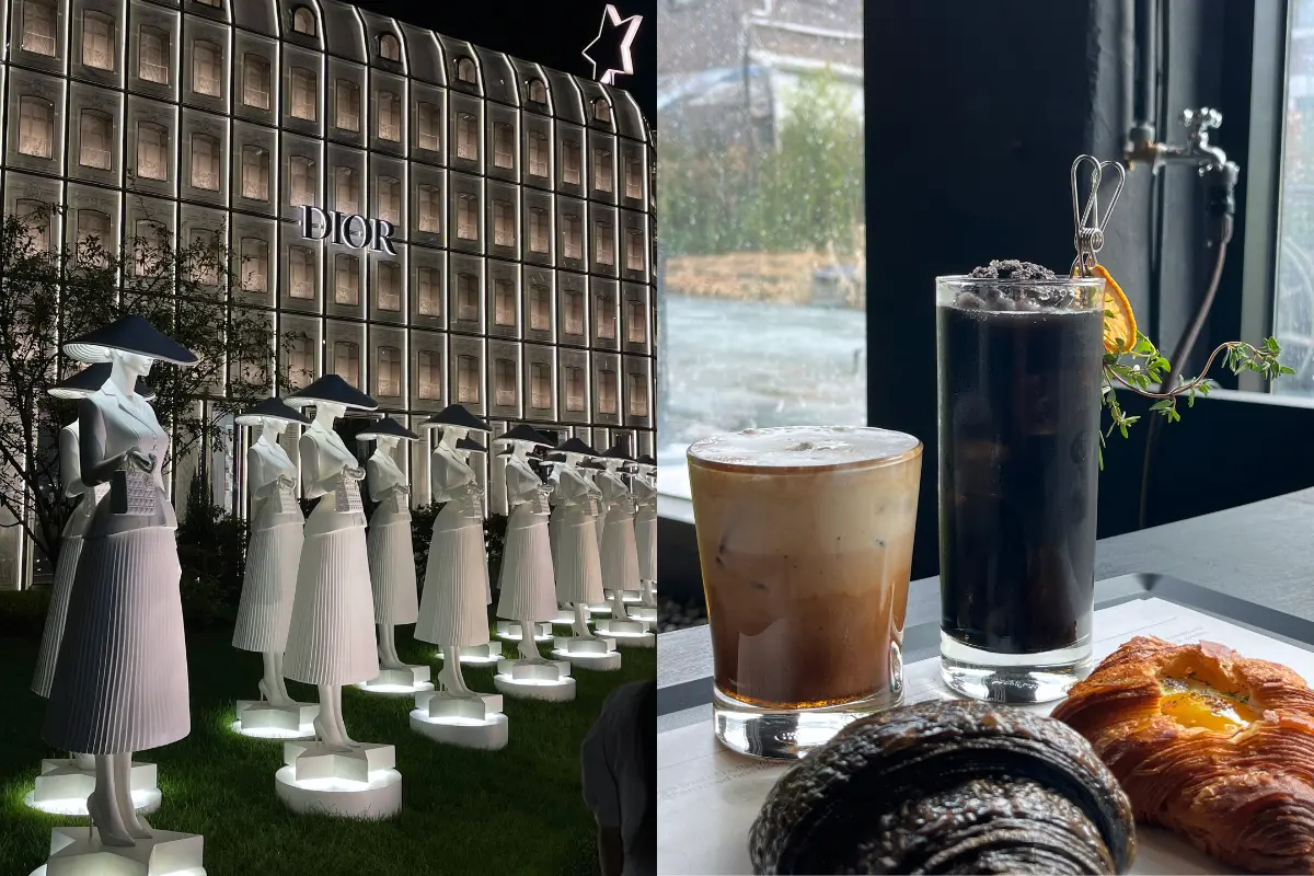 Сөүл дэх үеийн кафе, үзэмжизмат загварын талбарууд.