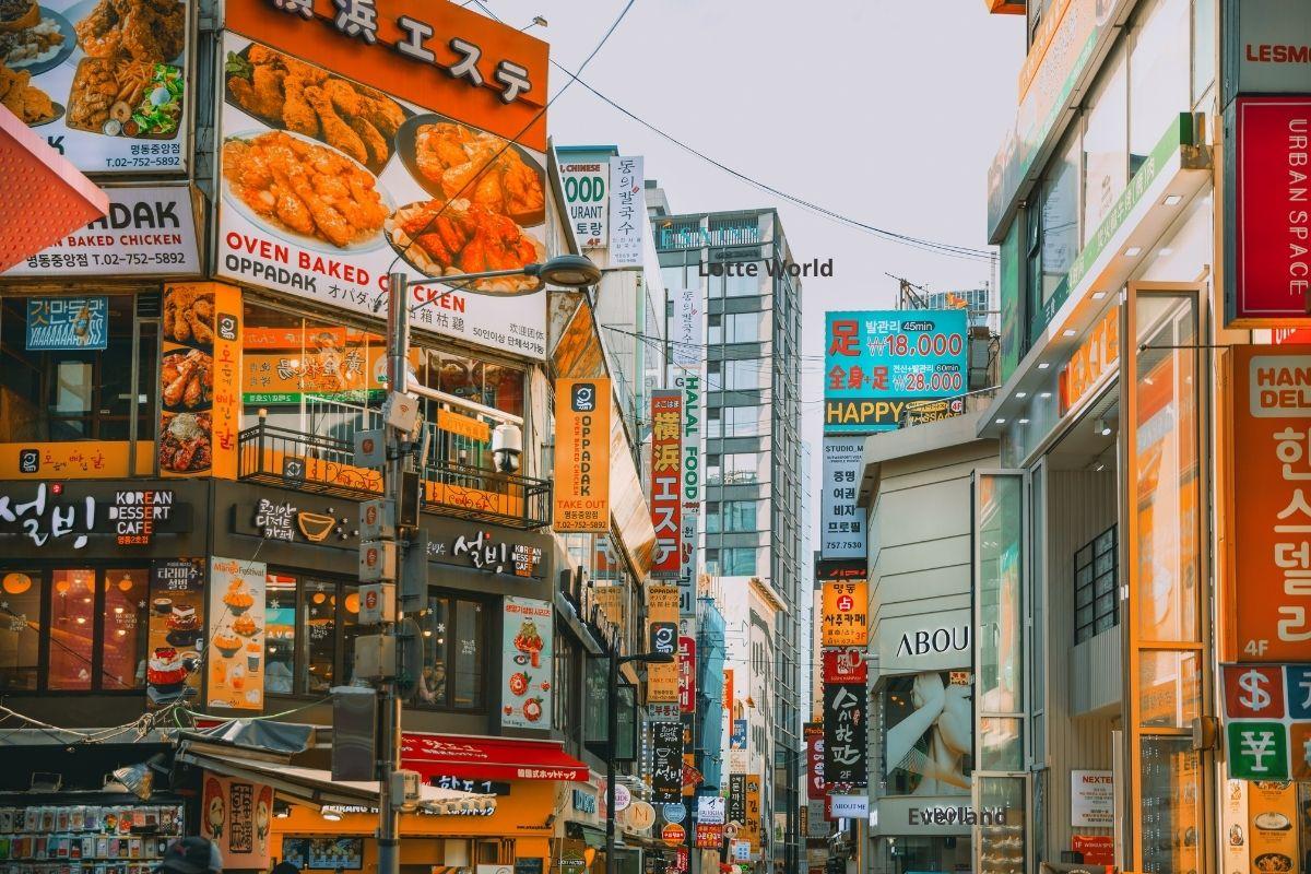 Myeongdong,, Các địa điểm du lịch nổi tiếng ở Seoul