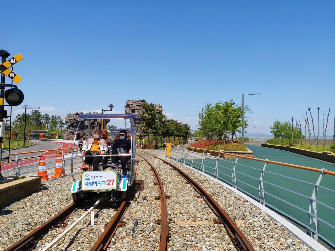 韓国地方旅行、仁川、インチョン、永宗島、ヨンジョンド、江華島、カンファド、韓国レジャースポーツ、リュージュ、日帰り旅行コース、シーサイドレールバイク、月尾島、ウォルミド、ドラマロケ地、チャイナタウン、松月洞童話村