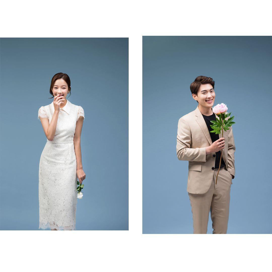 Studio with makeup and styling station prepared for a wedding photo session, setting up for an elegant look.