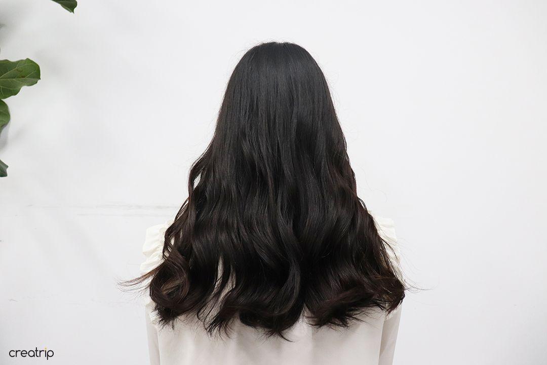 Korean Long Hair Wavy Styling